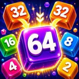 Значок Number Blocks Merge